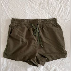 Forever 21 shorts, green, size S